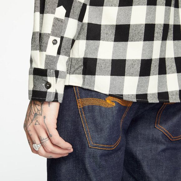 A.P.C Wool Checked Overshirt - Picture 7 of 8